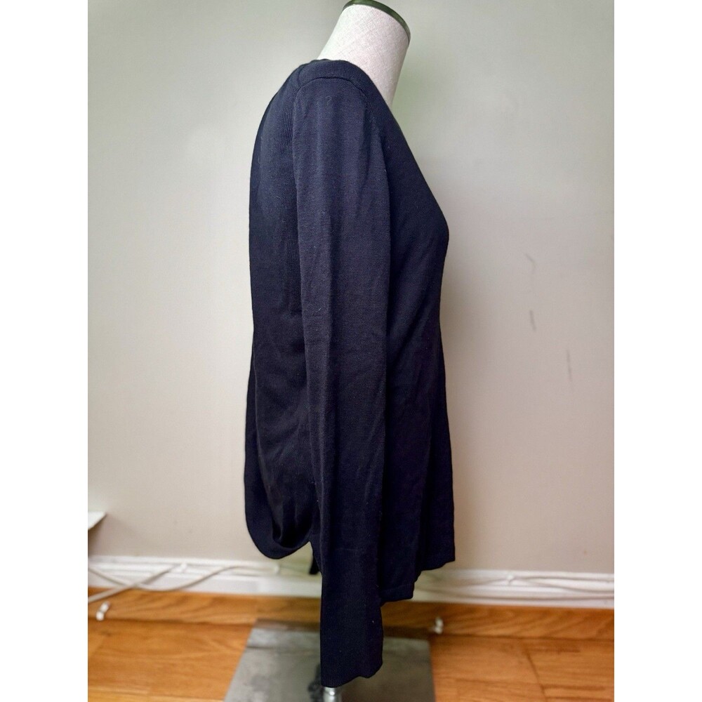 Lululemon Bring It Backbend Sweater Cashmere Blend Bamboo Black Size S 4-6 - Picture 6 of 16